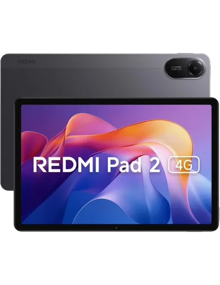 Xiaomi Redmi Pad 2 4G 11" 4/128GB Gris Grafito HyperOS con Funda
