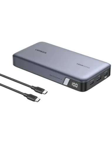 Ugreen 90597A Nexode 25000mAh 145W Carga Rápida Portátil Gris