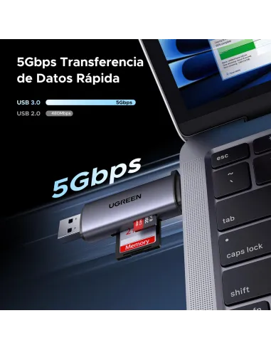 Lector de tarjetas Ugreen 50706