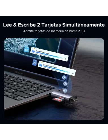 Lector de tarjetas Ugreen 50706