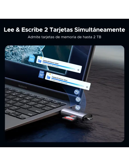 Lector de tarjetas Ugreen 50706