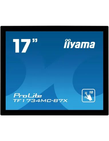 Iiyama ProLite TF1734MC-B7X Monitor Open Frame de 10 puntos Táctiles con Función Táctil a través de Vidrio