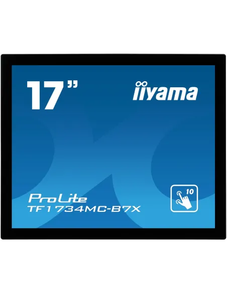 Iiyama ProLite TF1734MC-B7X Monitor Open Frame de 10 puntos Táctiles con Función Táctil a través de Vidrio