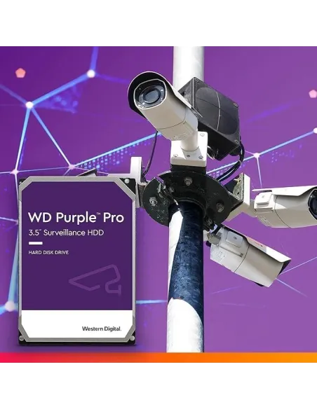 Western Digital Purple Pro WD122PURP 12TB Surveillance 3.5" SATA 3 256MB