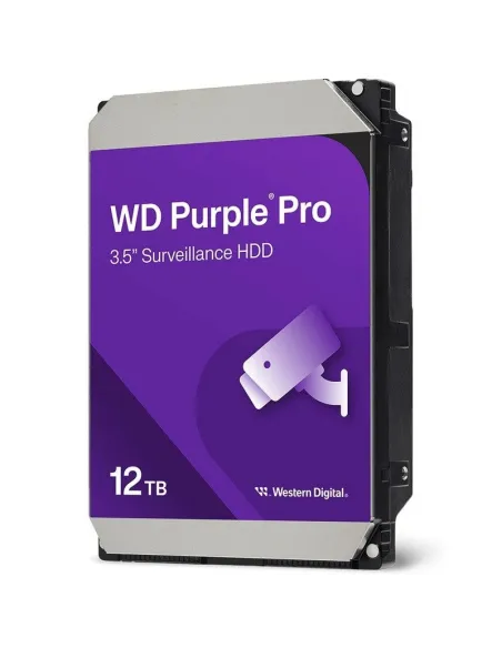 Western Digital Purple Pro WD122PURP 12TB Surveillance 3.5" SATA 3 256MB