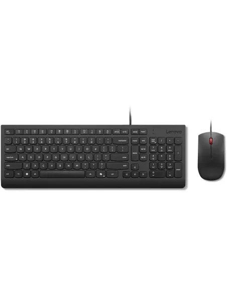 Lenovo 4X31R64432 Combo Teclado y Ratón con cable Esencial Lenovo