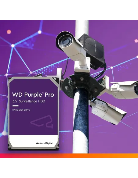 Disco Duro HDD Western Digital Purple Pro 10TB