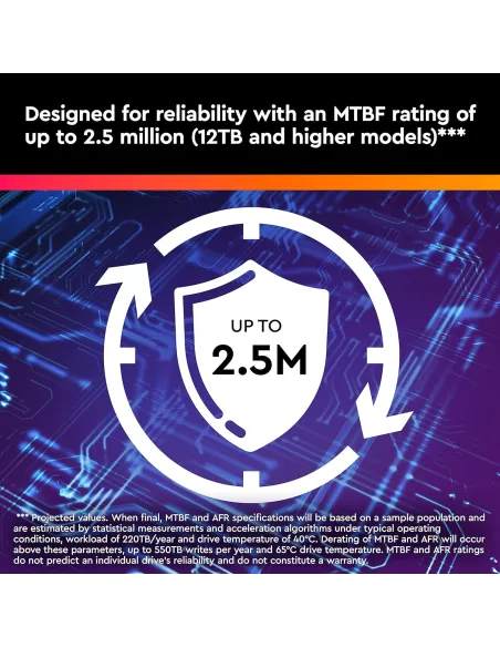 Disco Duro HDD Western Digital Purple Pro 10TB