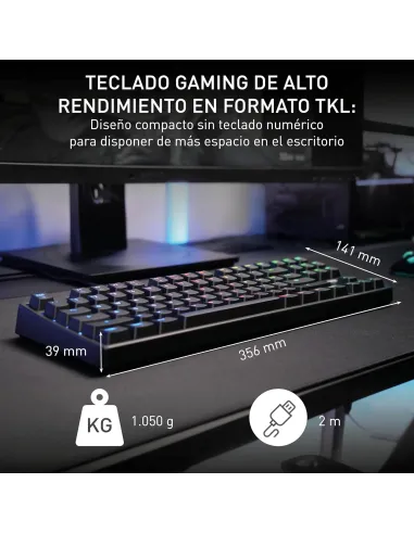 Teclado Cherry XTRFY K4V2 RGB TKL