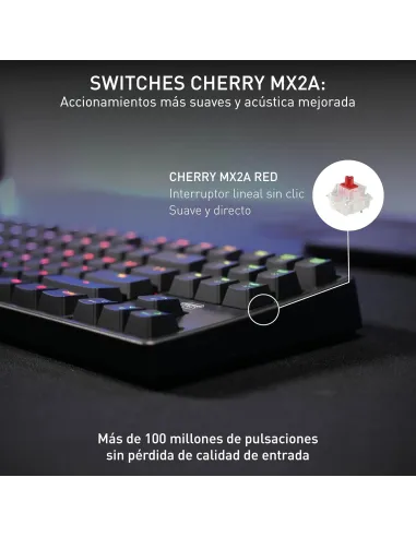 Teclado Cherry XTRFY K4V2 RGB TKL