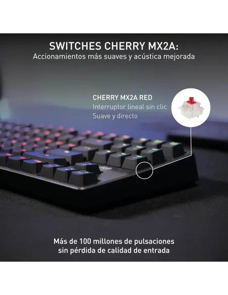Teclado Cherry XTRFY K4V2 RGB TKL