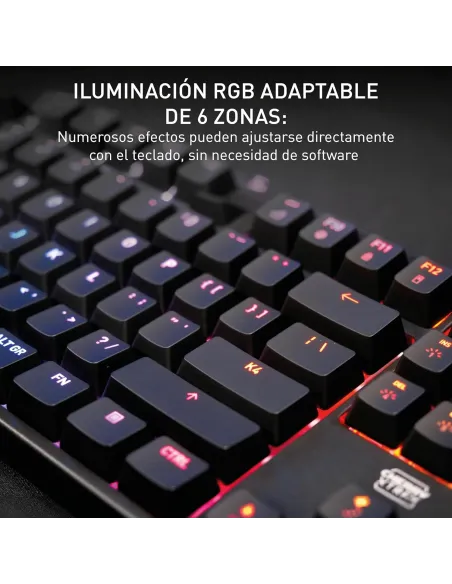 Teclado Cherry XTRFY K4V2 RGB TKL