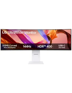 LG UltraWide 49U950A-W Panel Nano IPS Curvo de 49" DQHD 144Hz HDR 400 Blanco-1402745