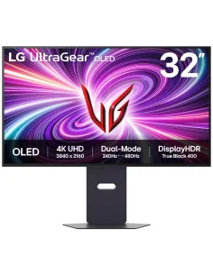 LG Ultragear OLED 32GX870A-B 32" UltraHD 4K 480Hz 0,03ms G-SYNC FreeSync HDR10 Negro-1402716