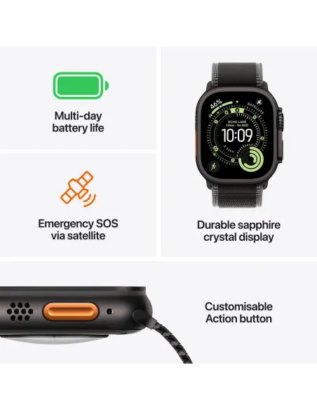 Smartwatch Apple Watch Ultra 3 GPS + Cellular 49mm MF0X4QL/A