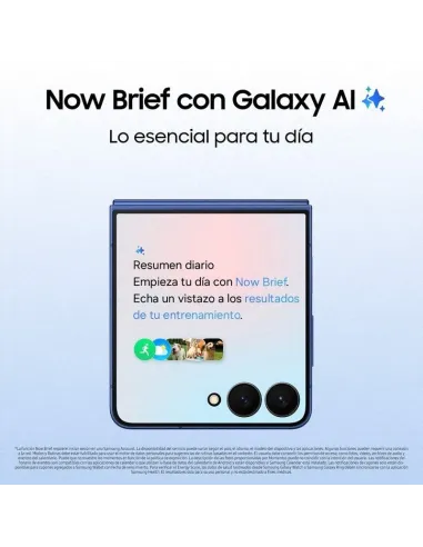 Smartphone Samsung Galaxy Z Flip7 5G 12GB/256GB Negro