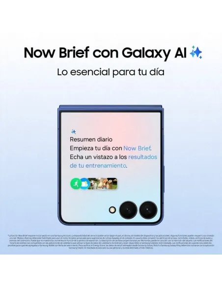 Smartphone Samsung Galaxy Z Flip7 5G 12GB/256GB Negro