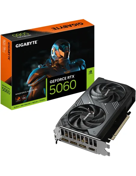 Gigabyte GeForce RTX 5060 WINDFORCE MAX OC 8G GDDR7 DLSS4