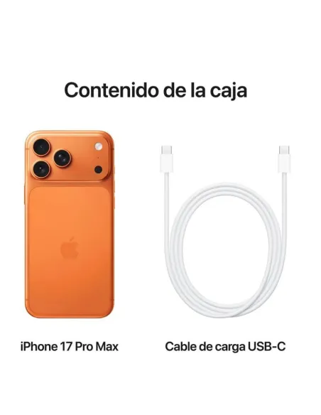 Smartphone Apple iPhone 17 Pro Max 256GB Naranja