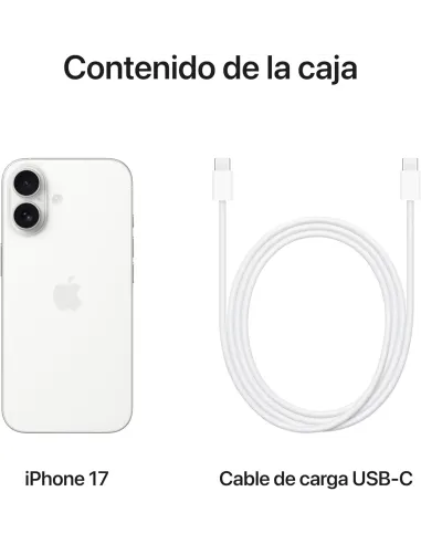 Smartphone Apple iPhone 17 256GB Blanco
