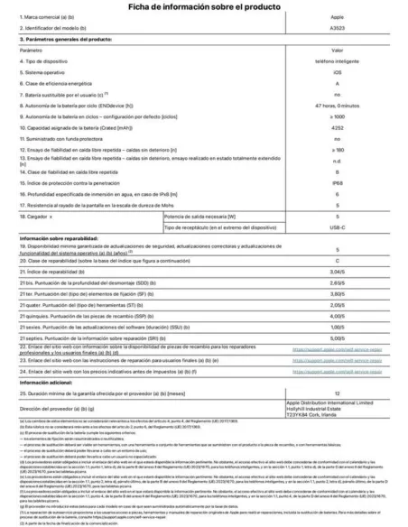 Smartphone Apple iPhone 17 pro max 512GB Naranja