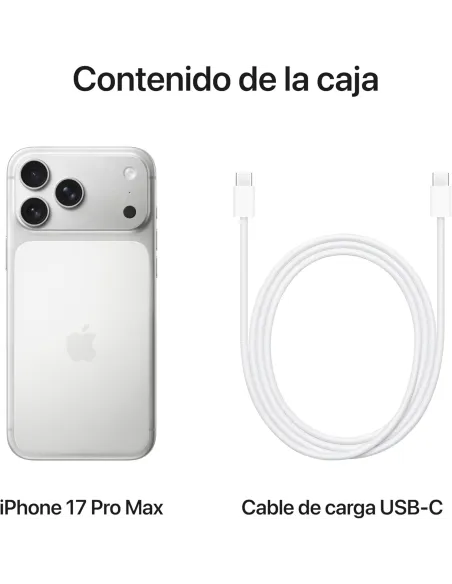 Smartphone Apple iPhone 17 pro max 1TB Plata