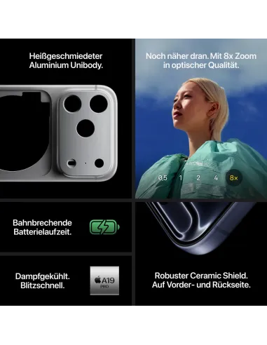 Smartphone Apple iPhone 17 pro max 1TB Azul