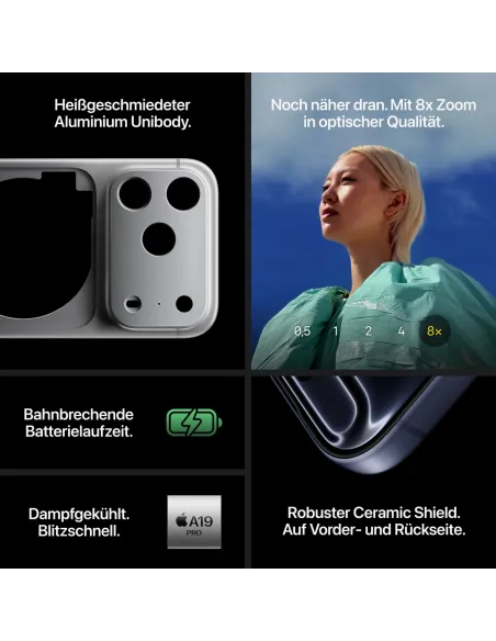 Smartphone Apple iPhone 17 pro max 1TB Azul