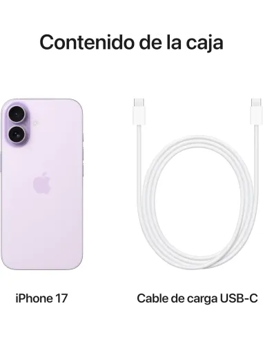 Smartphone Apple iPhone 17 256GB Lavanda