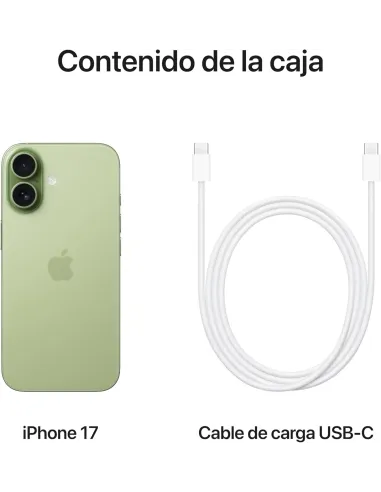 Smartphone Apple iPhone 17 256GB Verde Salvia