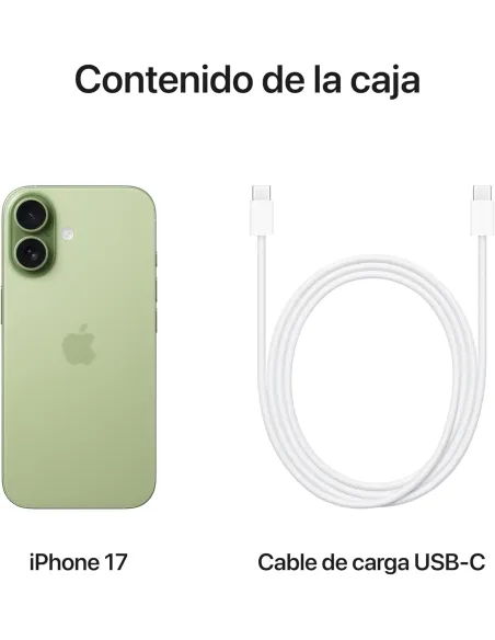 Smartphone Apple iPhone 17 256GB Verde Salvia