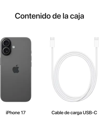 Smartphone Apple iPhone 17 512GB Negro