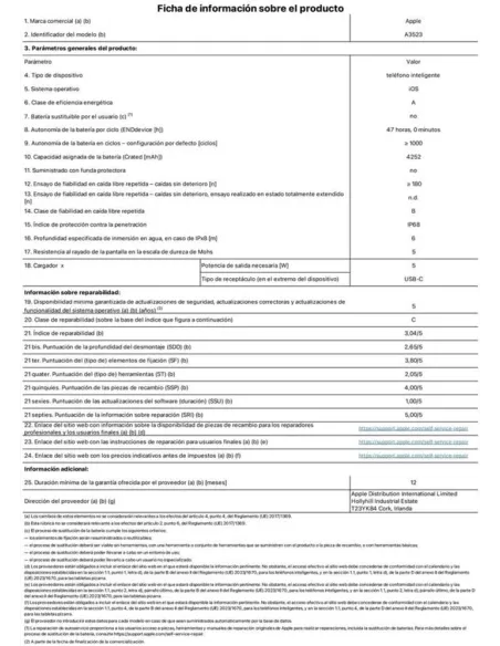 Smartphone Apple iPhone 17 Pro 1TB Azul Oscuro