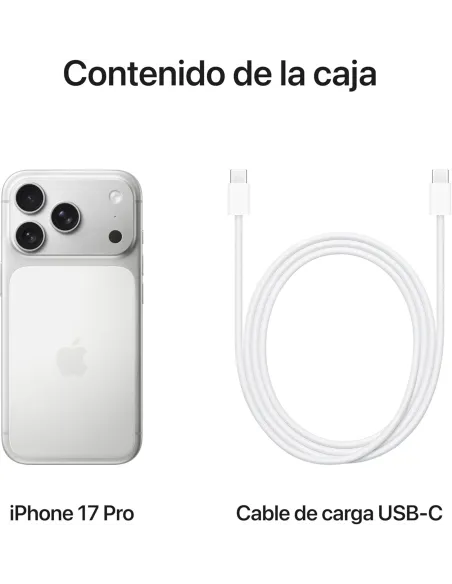 Smartphone Apple iPhone 17 Pro 256GB Plata