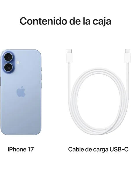 Smartphone Apple iPhone 17 512GB Azul
