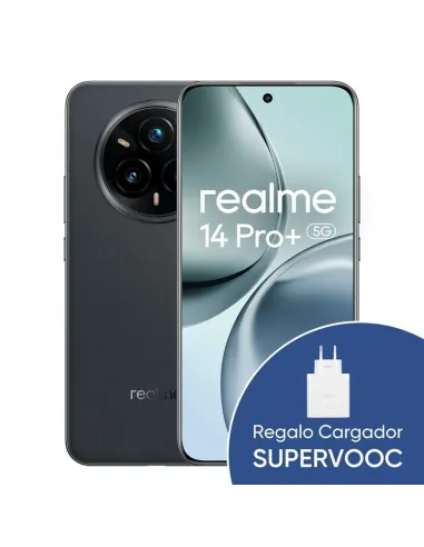 Realme 14 PRO 5G 12GB/512GB Smartphone 6.83" 120Hz 80W Android 15 Gris + Cargador 120W