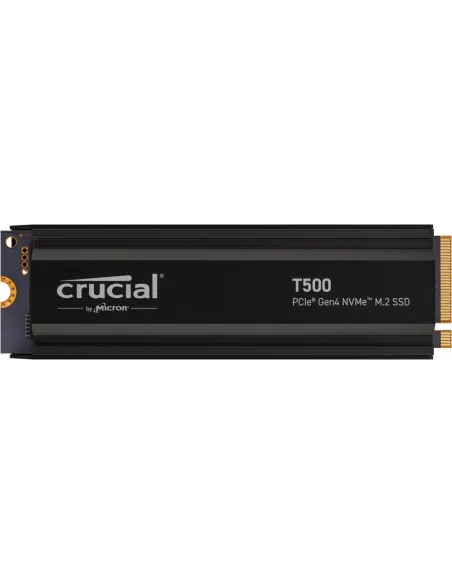Crucial T500 4TB CT4000T500SSD5 M.2 PCIe 4.0 NVMe 7000MB/s con Disipador térmico apto para Gaming/PC/Consola