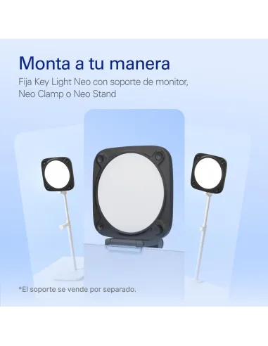 Lampara LED Elgato Key Light Neo Negro