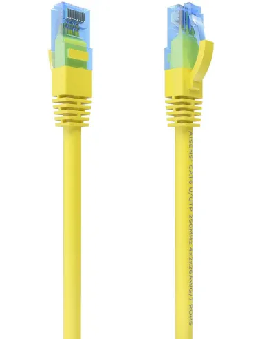 Aisens A135-0829 Cable de Red RJ45 Cat.6 25cm Amarillo
