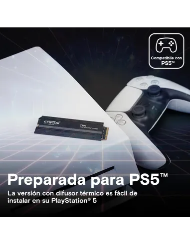 Disco Duro SSD Crucial T500 4TB CT4000T500SSD5