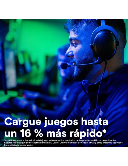 Disco Duro SSD Crucial T500 4TB CT4000T500SSD5