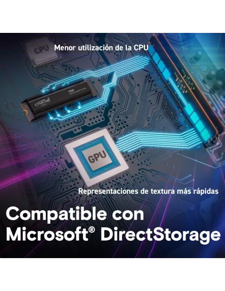 Disco Duro SSD Crucial T500 4TB CT4000T500SSD5