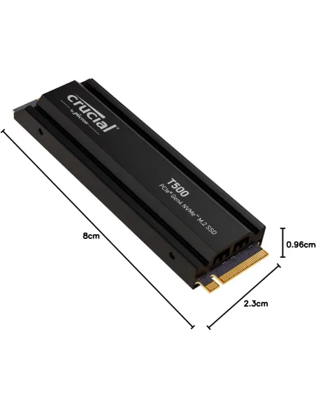 Disco Duro SSD Crucial T500 4TB CT4000T500SSD5