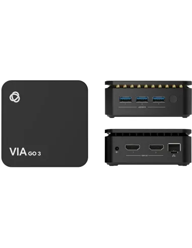 Kramer Electronics VIA-GO3 Reproductor Multimedia 4K con HDMI Escritorio Negro