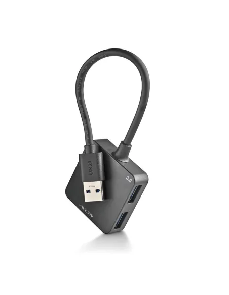 NGS IHUB 3.0 TINY HUB USB-A a x4USB-A Negro