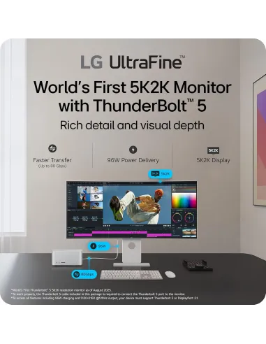 Monitor LG 40U990A-W UltraFine 40" Blanco