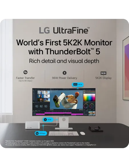 Monitor LG 40U990A-W UltraFine 40" Blanco