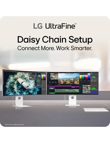 Monitor LG 40U990A-W UltraFine 40" Blanco