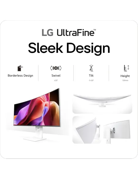 Monitor LG 40U990A-W UltraFine 40" Blanco