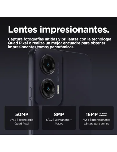 Smartphone Motorola Moto G35 5G 8/256GB Negro